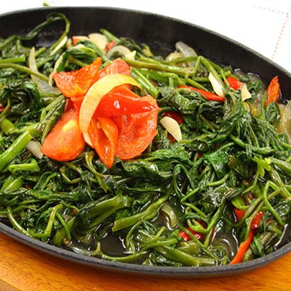 Kangkung Hot Plate Seafood